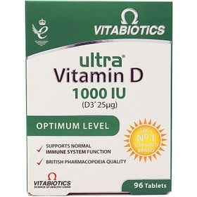 تصویر قرص اولترا ویتامین د ویتابیوتیکس ا Vitabiotics Ultra Vitamin D Tablet Vitabiotics Ultra Vitamin D Tablet