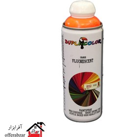 تصویر اسپری رنگ نارنجی فلورسنت 400 میلی لیتر دوپلی کالر Orange Fluorescent Orange Fluorescent