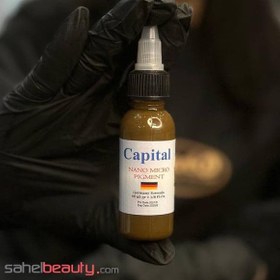 تصویر رنگ تاتو قهوه ای زیتونی کاپیتال Capital Sport Brown 