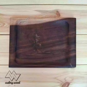 تصویر سینی چوبی کد d116 