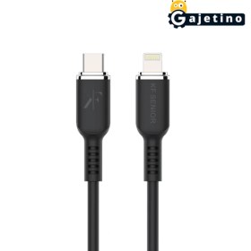 تصویر کابل شارژ تایپ سی به لایتنینگ کی اف سنیور مدل KF Senior S90 Type-C to Lightning Cable 