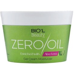 تصویر کرم ژل مرطوب کننده Zero Oil بیول حاوی عصاره آلوئه ورا 200 میلی لیتر Biol Zero Oil Aloe Vera Gel Cream Moisturizer 200 ml