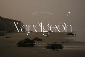 تصویر Vardgeon Modern Sans 