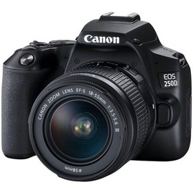 تصویر دوربین عکاسی کانن مدل EOS 250D Kit EF-S 18-55 mm f/4-5.6 IS STM ا Canon EOS 250D 18-55mm EF-S F4-5.6 IS STM Canon EOS 250D 18-55mm EF-S F4-5.6 IS STM