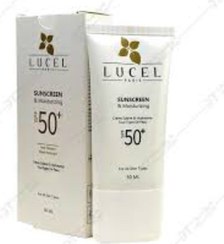 تصویر ضد آفتاب بدون رنگ lucel Sunscreen