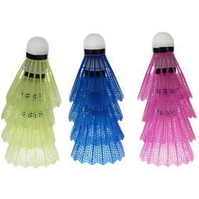 تصویر توپ بدمینتون پلاستیکی 