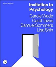 تصویر کتاب Invitation to Psychology, 8th Edition - Original PDF دانلود pdf کتاب Invitation to Psychology, 8th Edition - Original PDF