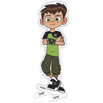 خرید و قیمت ماکت و شمع تم تولد طرح بن تن 10 سانتی | ترب