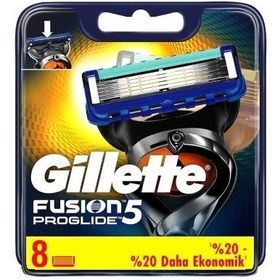 تصویر تیغ یدک ژیلت فیوژن 5 پروگلاید پاور 4 عددی Gillette Fusion 5 Proglide Power Blades Pack of 4