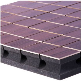تصویر پنل آکوستیک مربعی Absorber Flexi Panel Wood A60 ا Absorber Flexi Panel Wood A60 Absorber Flexi Panel Wood A60