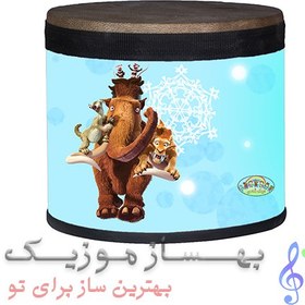 تصویر طبلک کودک طرح عصر یخبندان (طبلک شادی) 