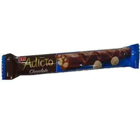 تصویر شکلات کاکائویی قلمی اتی ETi Adicto - Hazelnut با مغز فندق 17 گرم 