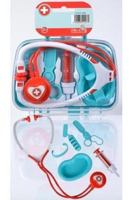 تصویر عروسک های اسباب بازی و لوازم جانبی کیسه معاینه TOY DOCTOR SET 22070 A-T AYZE-TRENDY 