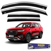 تصویر بادگیر خودرو اسپویلر شیشه جلو چری تیگو 8 کروم 2018+ Niken 