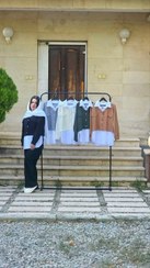 تصویر شومیز تک یک تیکه پارچه مراکشی 