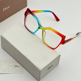 تصویر عینک زنانه بلوکات دیور رنگین‌کمانی 