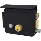 تصویر قفل برقی حیاطی سارو مدل EL-004 زبانه دار 