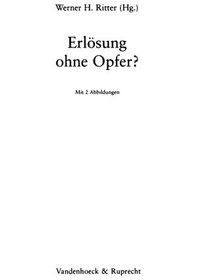 تصویر دانلود کتاب Erlösung ohne Opfer? 2003 کتاب آلمانی رستگاری بدون فداکاری؟ 2003