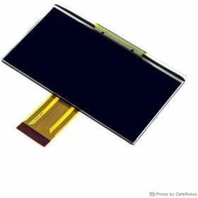 تصویر نمایشگر OLED تک رنگ سفید 2.7 اینچ دارای ارتباط SPI/Parallel و چیپ درایور SSD1325 با کابل فلت 30 پین Plug In 