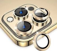 تصویر محافظ لنز رینگی طلایی - Iphone 11 Golden Ring Lens Protector