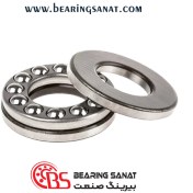 تصویر بلبرینگ کف گرد 51104 