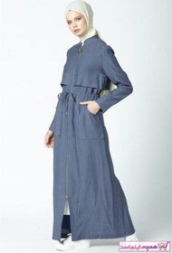 تصویر خرید پستی مانتو اصل زنانه برند Armine رنگ لاجوردی کد ty37232231 
