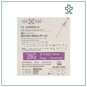 تصویر آنژیوکت بنفش سایز ۲۶ 