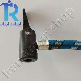 تصویر شلنگ ( شیلنگ ) تلمبه باد دستی مهره کوچک 