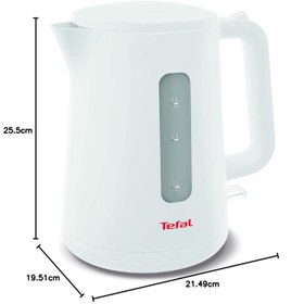 تصویر کتری برقی تفال مدل KO200127 TEFAL KO200127 ELEMENT KETTLE