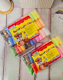 تصویر خمیر کلی 24 و 36 رنگ 