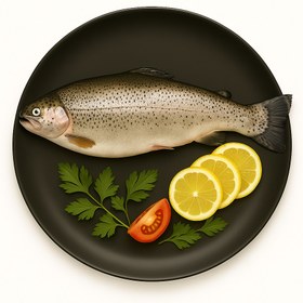 تصویر ماهی قزل آلا 