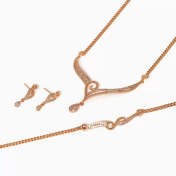 تصویر سرویس کامل زنانه طرح طلا NS35 