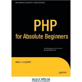 خرید و قیمت دانلود کتاب PHP for Absolute Beginners | ترب