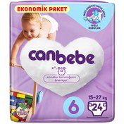 تصویر پوشک جان به به سایز 6 Canbebe diaper Size 6 Pack