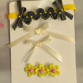 تصویر ست هد بند نوزادی(کد5) 