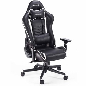 تصویر صندلی گیمینگ رنزو مدل White Renzo White Gaming Chair