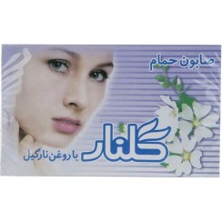 تصویر صابون گلنار مدل بنفش وزن 130 گرم بسته 6 عددی 
