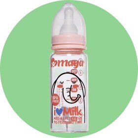 تصویر شیشه شیر پیرکس مایا ۱۵۰ میلی لیتر طرح پاندا 