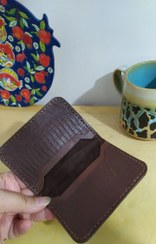 تصویر جا کارتی چرمی مهرچرم مدل لوکس 