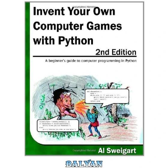 خرید و قیمت دانلود کتاب Invent Your Own Computer Games With Python, 2nd ...
