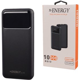 تصویر پاور بانک فست شارژ 10000 ایکس انرژی X-Energy X-810 PD 22.5W X-Energy X-810 PD 22.5W 10000mAh Power Bank