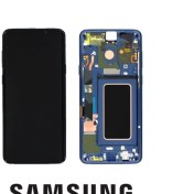 تصویر تاچ ال سی دی گوشی سامسونگ Samsung Galaxy S9 /G960 - مشکی / اورجینال LCD SAMSUNG S9 / G960+frem