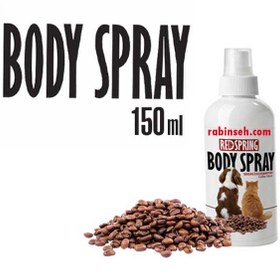 تصویر اسپری ضد عفونی بدن سگ و گربه رد اسپرینگ ب Red Spring Body Disinfection Spray Tropical Scent 150ml