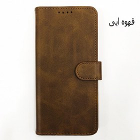 تصویر کیف چرمی مگنتی محافظ لنزدار Samsung Galaxy A22 4G / M22 / M32 4G Leather Case For Samsung Galaxy Samsung Galaxy A22 4G / M22 / M32 4G