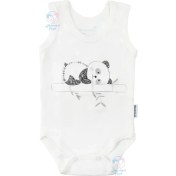 تصویر لباس نوزادی به آوران Behavaran طرح پاندا 