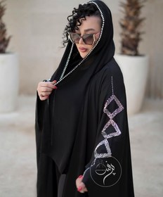 تصویر عبا مجلسی جواهردوزی 