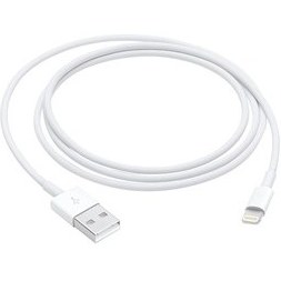 تصویر کابل شارژ یو اس بی به لایتنینگ ایفون 10 اورجینال iPhone X charging cable Original