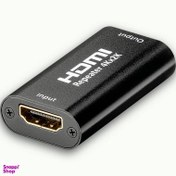 تصویر توسعه دهنده و ریپیتر تصویر HDMI ای نت مدل ا UHD HDMI Repeater Extender محدوده 40 متر 