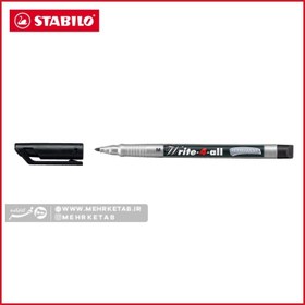 تصویر ماژیک سی دی و دی وی دی استابیلو ضخامت M STABILO write-4-all (M) permanent marker 