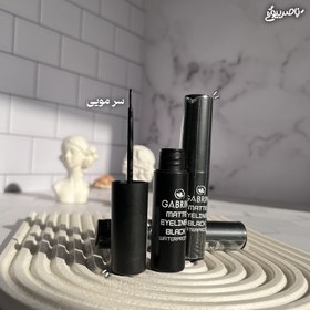 تصویر خط چشم مویی ضد آب مات مدل Matte گابرینی مشکی Gabrini-Waterproof-Matte-Eyeliner